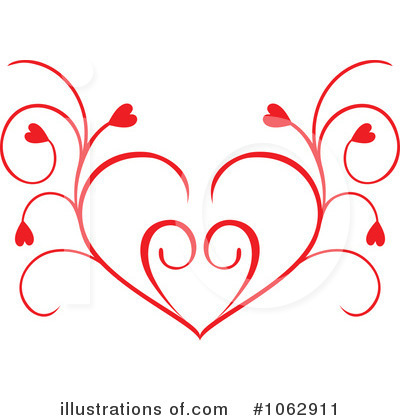 Royalty-Free (RF) Heart Clipart Illustration by Vector Tradition SM - Stock Sample #1062911