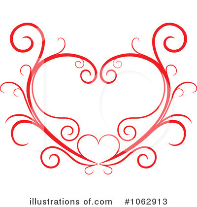 Royalty-Free (RF) Heart Clipart Illustration by Vector Tradition SM - Stock Sample #1062913