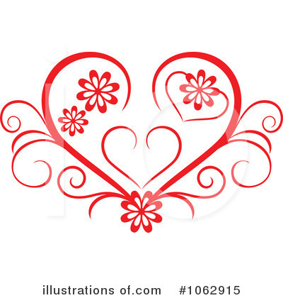 Royalty-Free (RF) Heart Clipart Illustration by Vector Tradition SM - Stock Sample #1062915
