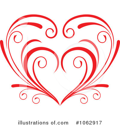 Royalty-Free (RF) Heart Clipart Illustration by Vector Tradition SM - Stock Sample #1062917