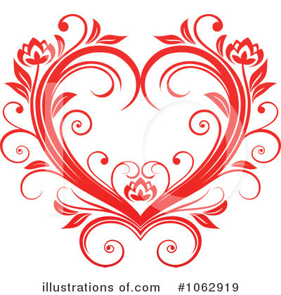 Royalty-Free (RF) Heart Clipart Illustration by Vector Tradition SM - Stock Sample #1062919