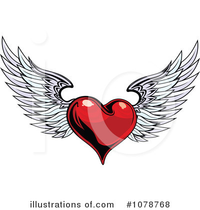 Royalty-Free (RF) Heart Clipart Illustration by Vector Tradition SM - Stock Sample #1078768