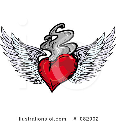Royalty-Free (RF) Heart Clipart Illustration by Vector Tradition SM - Stock Sample #1082902