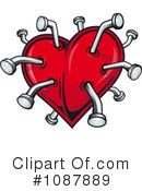 Heart Clipart #1087889 by Vector Tradition SM