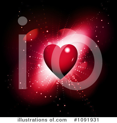 Royalty-Free (RF) Heart Clipart Illustration by KJ Pargeter - Stock Sample #1091931