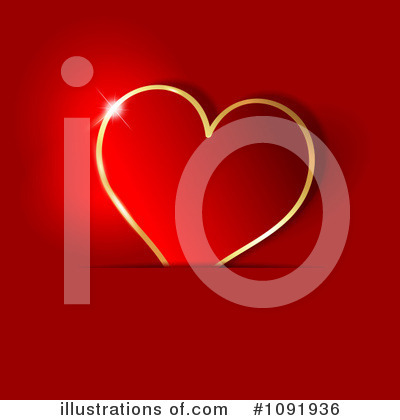 Royalty-Free (RF) Heart Clipart Illustration by KJ Pargeter - Stock Sample #1091936