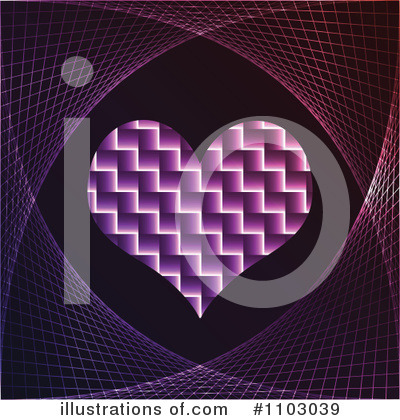 Royalty-Free (RF) Heart Clipart Illustration by Andrei Marincas - Stock Sample #1103039