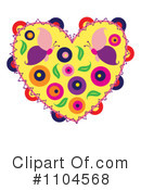 Heart Clipart #1104568 by Cherie Reve
