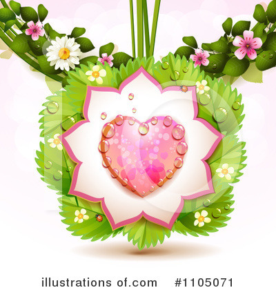 Royalty-Free (RF) Heart Clipart Illustration by merlinul - Stock Sample #1105071