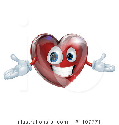 Royalty-Free (RF) Heart Clipart Illustration by AtStockIllustration - Stock Sample #1107771
