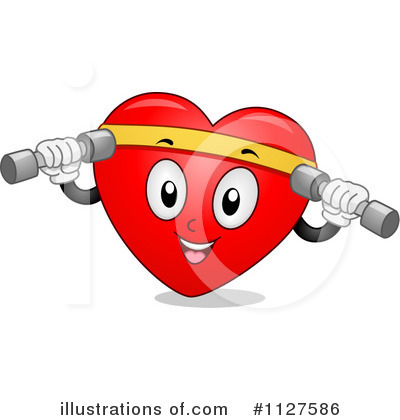 Royalty-Free (RF) Heart Clipart Illustration by BNP Design Studio - Stock Sample #1127586