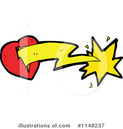 Royalty-Free (RF) Heart Clipart Illustration by lineartestpilot - Stock Sample #1148237