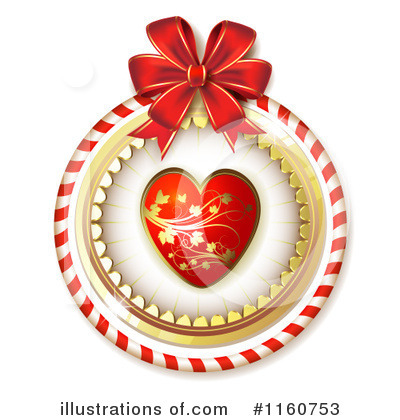 Royalty-Free (RF) Heart Clipart Illustration by merlinul - Stock Sample #1160753