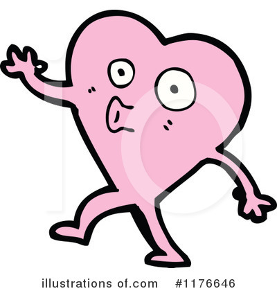 Royalty-Free (RF) Heart Clipart Illustration by lineartestpilot - Stock Sample #1176646