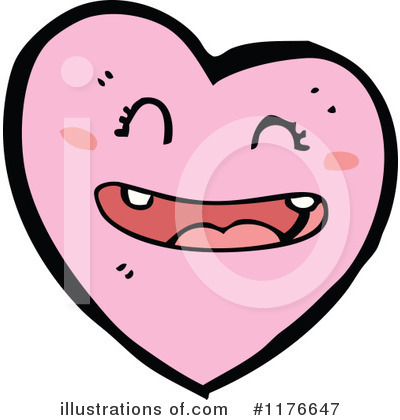 Royalty-Free (RF) Heart Clipart Illustration by lineartestpilot - Stock Sample #1176647