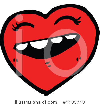 Royalty-Free (RF) Heart Clipart Illustration by lineartestpilot - Stock Sample #1183718