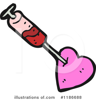 Royalty-Free (RF) Heart Clipart Illustration by lineartestpilot - Stock Sample #1186688