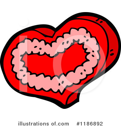 Royalty-Free (RF) Heart Clipart Illustration by lineartestpilot - Stock Sample #1186892