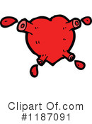 Heart Clipart #1187091 by lineartestpilot