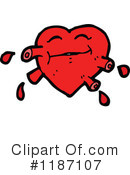Heart Clipart #1187107 by lineartestpilot