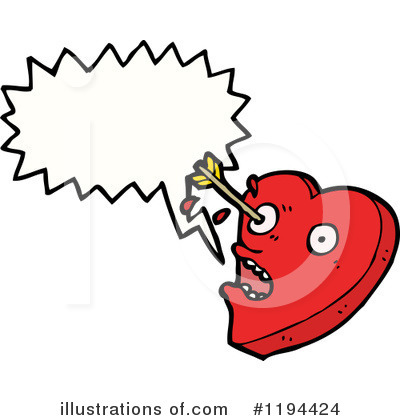Royalty-Free (RF) Heart Clipart Illustration by lineartestpilot - Stock Sample #1194424