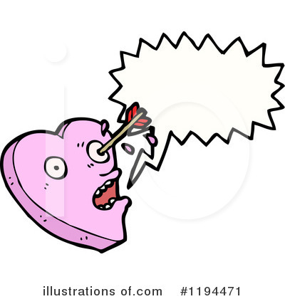 Royalty-Free (RF) Heart Clipart Illustration by lineartestpilot - Stock Sample #1194471