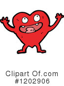 Heart Clipart #1202906 by lineartestpilot