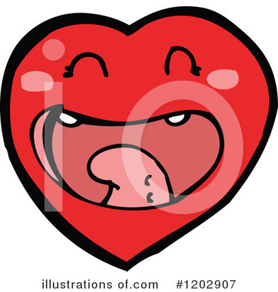 Royalty-Free (RF) Heart Clipart Illustration by lineartestpilot - Stock Sample #1202907