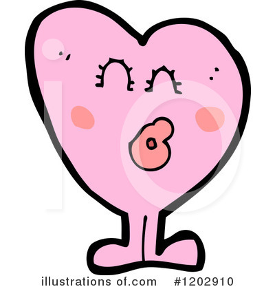 Royalty-Free (RF) Heart Clipart Illustration by lineartestpilot - Stock Sample #1202910