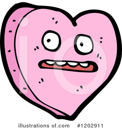 Royalty-Free (RF) Heart Clipart Illustration by lineartestpilot - Stock Sample #1202911
