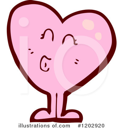 Royalty-Free (RF) Heart Clipart Illustration by lineartestpilot - Stock Sample #1202920
