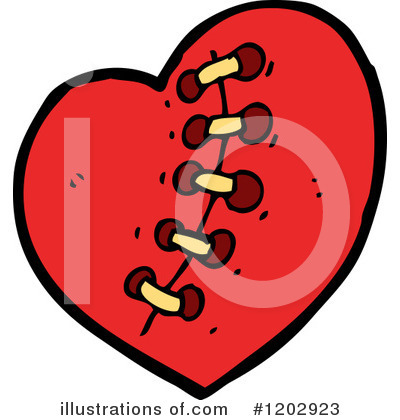 Valentine Heart Clipart #1202923 by lineartestpilot