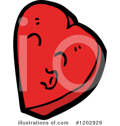 Valentine Heart Clipart #1202929 by lineartestpilot