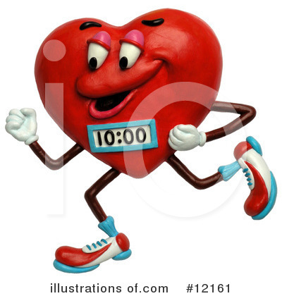 Royalty-Free (RF) Heart Clipart Illustration by Amy Vangsgard - Stock Sample #12161