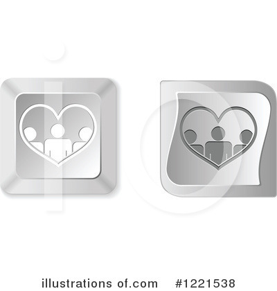 Royalty-Free (RF) Heart Clipart Illustration by Andrei Marincas - Stock Sample #1221538
