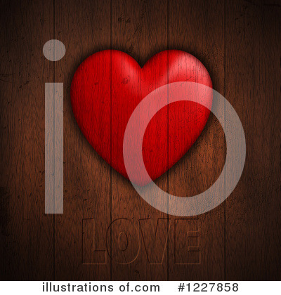 Royalty-Free (RF) Heart Clipart Illustration by KJ Pargeter - Stock Sample #1227858