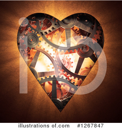 Royalty-Free (RF) Heart Clipart Illustration by Mopic - Stock Sample #1267847
