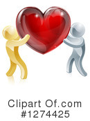 Heart Clipart #1274425 by AtStockIllustration