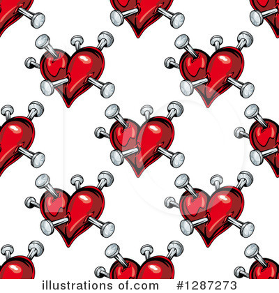 Royalty-Free (RF) Heart Clipart Illustration by Vector Tradition SM - Stock Sample #1287273