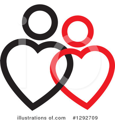 Royalty-Free (RF) Heart Clipart Illustration by ColorMagic - Stock Sample #1292709
