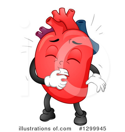 Heart Character Clipart #1299945 by BNP Design Studio