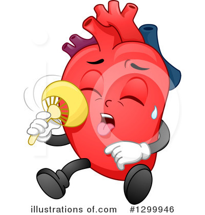 Heart Character Clipart #1299946 by BNP Design Studio