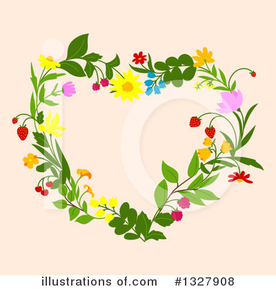 Royalty-Free (RF) Heart Clipart Illustration by Vector Tradition SM - Stock Sample #1327908
