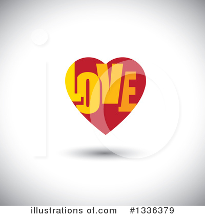 Royalty-Free (RF) Heart Clipart Illustration by ColorMagic - Stock Sample #1336379