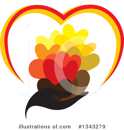 Royalty-Free (RF) Heart Clipart Illustration by ColorMagic - Stock Sample #1343279