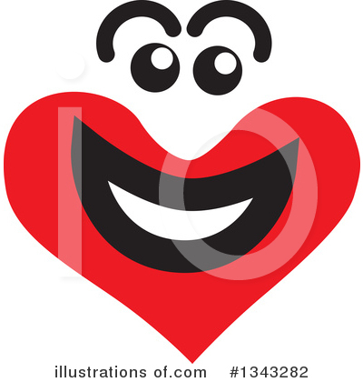 Royalty-Free (RF) Heart Clipart Illustration by ColorMagic - Stock Sample #1343282