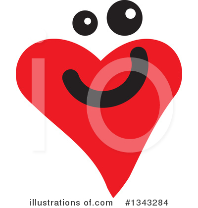 Royalty-Free (RF) Heart Clipart Illustration by ColorMagic - Stock Sample #1343284