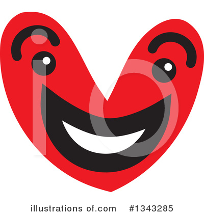 Royalty-Free (RF) Heart Clipart Illustration by ColorMagic - Stock Sample #1343285
