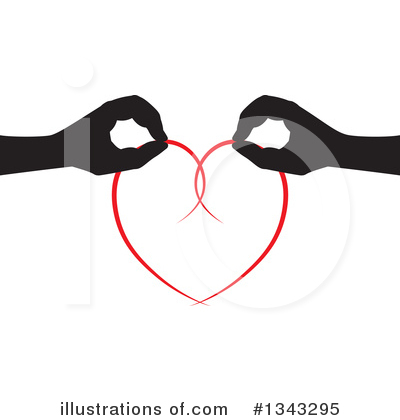 Royalty-Free (RF) Heart Clipart Illustration by ColorMagic - Stock Sample #1343295
