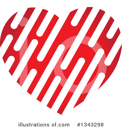 Royalty-Free (RF) Heart Clipart Illustration by ColorMagic - Stock Sample #1343298